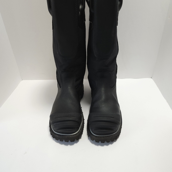 Warrington PRO By Honeywell Firefighter Structural Mens Boots Size 8 D 5007 - Picture 2 of 11